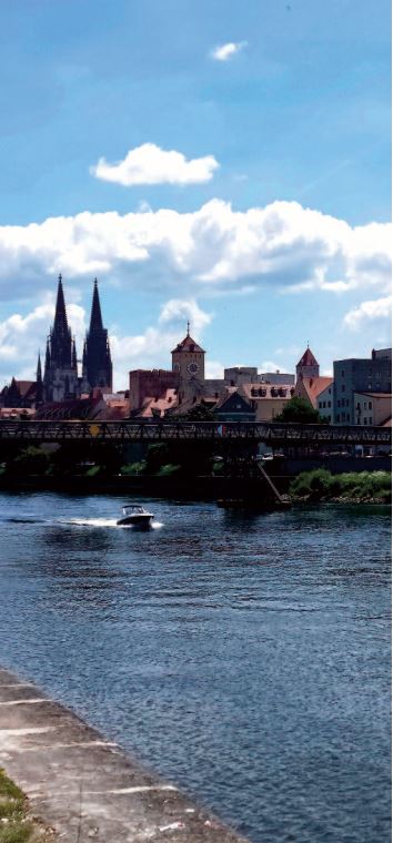 Regensburg (Ratisbona), "la fortezza sul Regen"