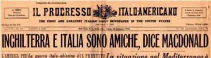 Giornali italiani in USA nel Novecento