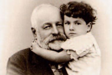 Giacomo Ceconi e la figlia Magda