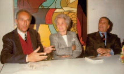 Gina Marpillero con Alcide Paolini e Carlo Castellaneta