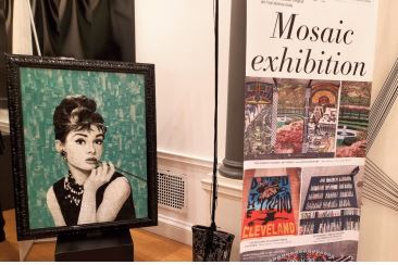 Mosaico in mostra all'Istituto Italiano di Cultura a New York