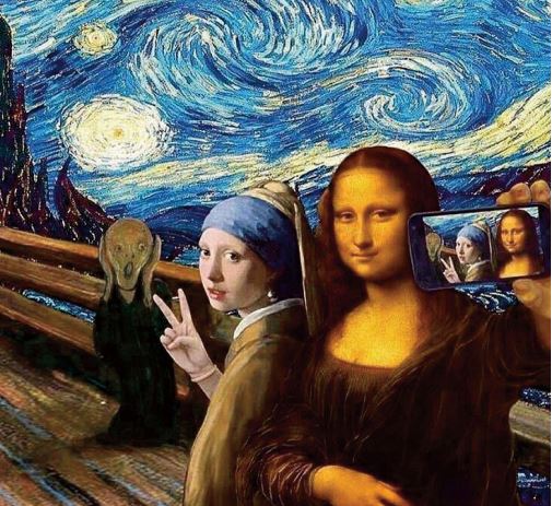 Selfie art